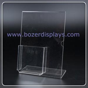 Cheap Acrylic Business Card Holders/Superior Image Sign Holder direct from Manufacture wholesale