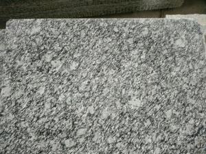 Cheap Guangdong Silver Grey Granite Tiles Sea Wave Flower Granite Floor Tiles Granite Slabs wholesale