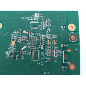 Impedence Control Flexible Multilayer FR4 Immersion Gold Double Sided Printed