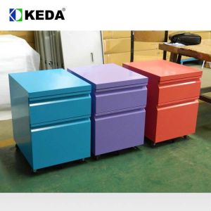 Fully Assembly 0.13 CBM SGS Metal Mobile Pedestal