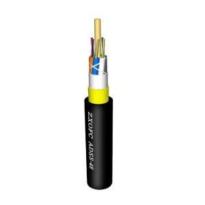 Buy cheap 24 48 Core ADSS Single Mode Fiber Optical Cable With Span 50-400 meters G652D from wholesalers