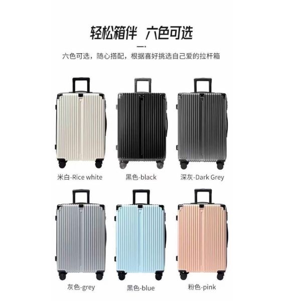 Large Capacity Wholesale Product Trolley Case With Spinner Wheels With Password Lock Luggage Suitcase For Travel