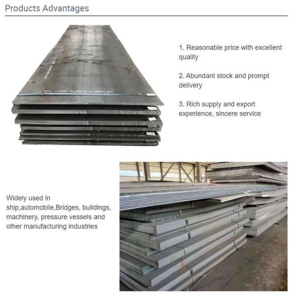 Zinc Plate Carbon Steel Sheet 100mm Laser Proof Q235B Z600 Z450