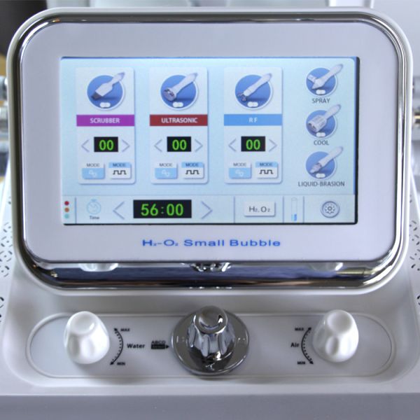 Tips 8 In 1 Hydrafacial Machine H2O2 Clear Oxygen Beauty Machine Accessories