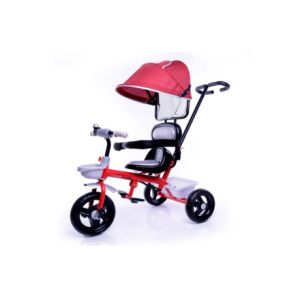 Cheap Adjustable Handlebar Toddler Tricycle Bike Push Along Tricycle Rust Resistant wholesale