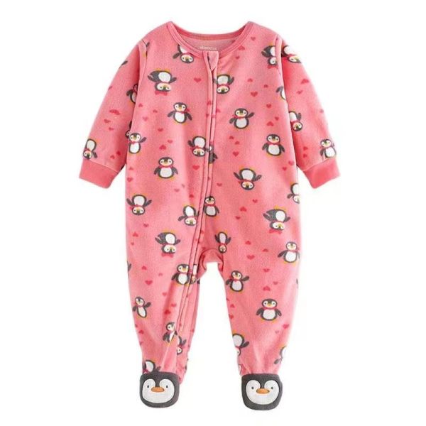 Kids Rompers Multi Pattern 100% Cotton Infant Footed Romper Pajamas Baby Clothes