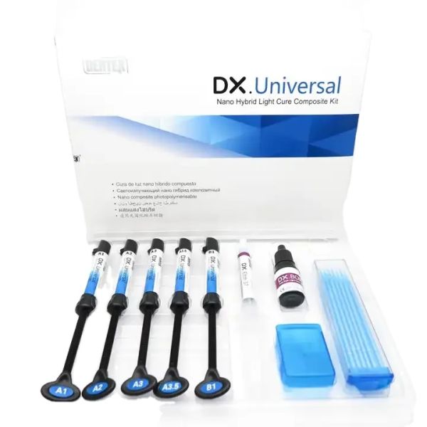 Class II Dental Light Curing Resin Kit with Universal Nano Hybrid Composite and Unique Dispersion Technology
