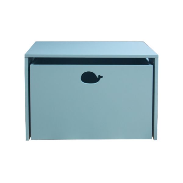 Quality Blue MDF BSCI D40CM Kid Toy Storage Organizer for sale