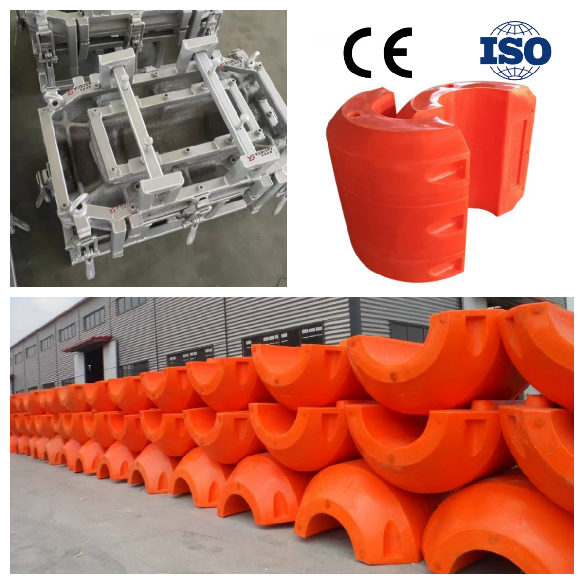 Custom Rotationally Molded Plastics Aluminium Billet Mold for Low Maintenance Pontoon Rotated Molding Solution