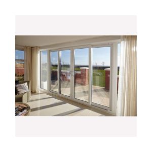 China Sound Proof Upvc Swing Door Hurricane Casement Window PVC Glass Door on sale