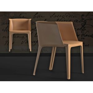 Removable Cover Isabel Armchair Chair / Leather Mid Century Modern Armchair