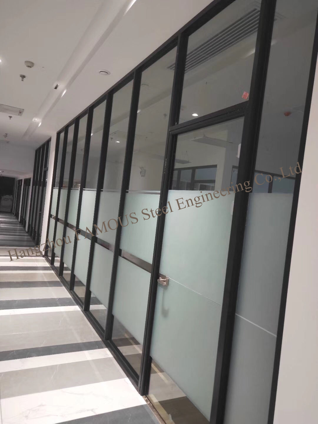 Hospital 12mm Tempered 8mm Toughened Glass Partition Walls