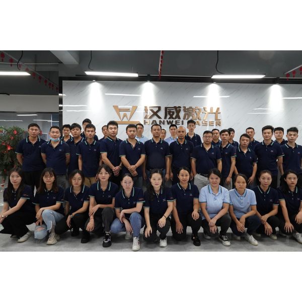 Front view of HW YAG + Diode Composite Laser Welding Machine