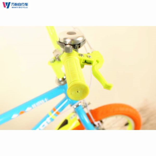 NO Foldable Childrens Training Wheel Bikes Purple 16 Inch Kids Bike OEM