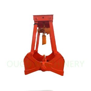 China Small Capacity 2 Rope 0.5cm Electric Hydraulic Grab Bucket on sale