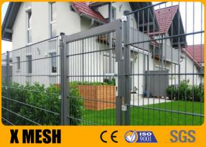 Cheap Garden Pvc Galvanized Anti Climb Mesh Fence Panel 200mmx50mm Hole Opening wholesale