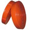 Silicone Rubber Coated Fiberglass Cable Sleeve Thermal Protection Fire Sleeve for sale