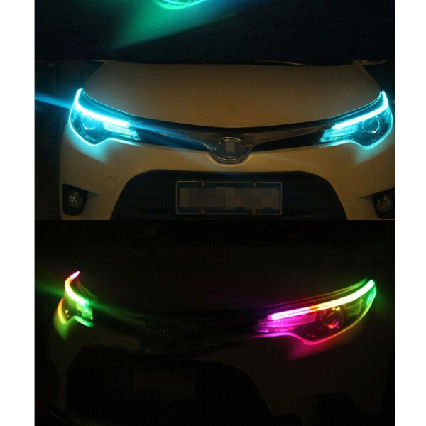 Waterproof 5050 Car Headlight Led Tube Strip / Led Tail Lights Strips 45cm 60cm