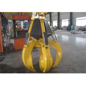 Buy cheap High Efficient Orange Peel Electro Hydraulic Grabs 17 Ton - 23 Ton from wholesalers