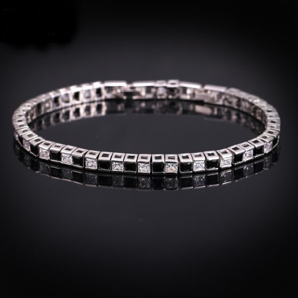 Fashion Bangle AAAA Cz Gold Silver color Wedding Bracelet bangle for women Fashion accessaries