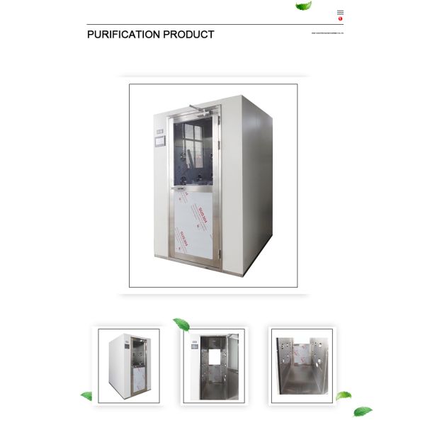 450kg Durable Air Shower Cleanroom Sus304 Clean Room Pass Box