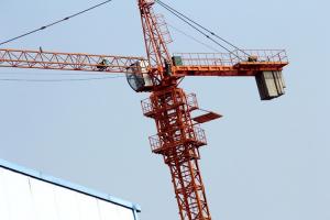 Cheap QTZ63 Top Kit Construction Tower Crane , building site cranes ISO CE Cetificate wholesale