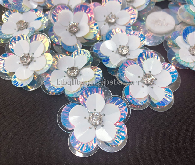 Top-Grade DIY Shell Flower Sequins for Women's Shoes Clothes Skirt Multi-Color Plastic Weddings Events Packaged in Boxes