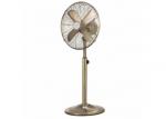 Antique Round Base Retro Floor Fan 130cm Height Onyx Copper Finish