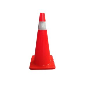 28inch Orange Flexible PVC Traffic Safety Road Cone