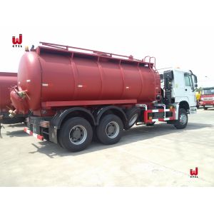 Sinotruk Sewage Cleaning Tanker 35 Cubic Sewer Jetting Truck