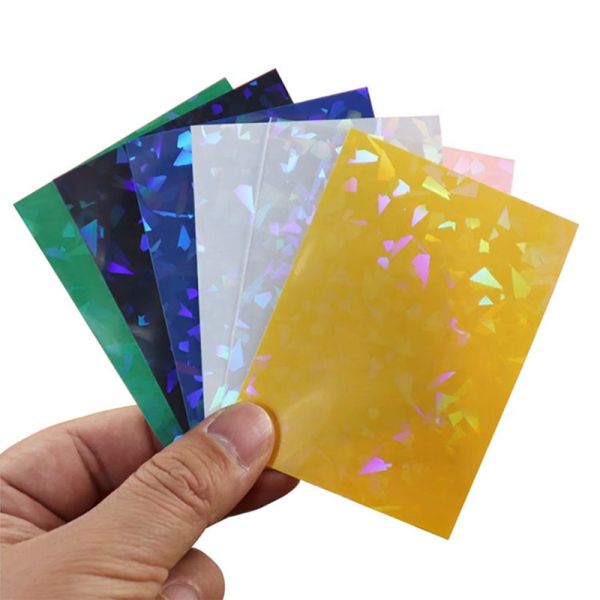 Glossy Matte Gaming Custom Card Protector Sleeves 50 / 60 / 100pcs Per Pack
