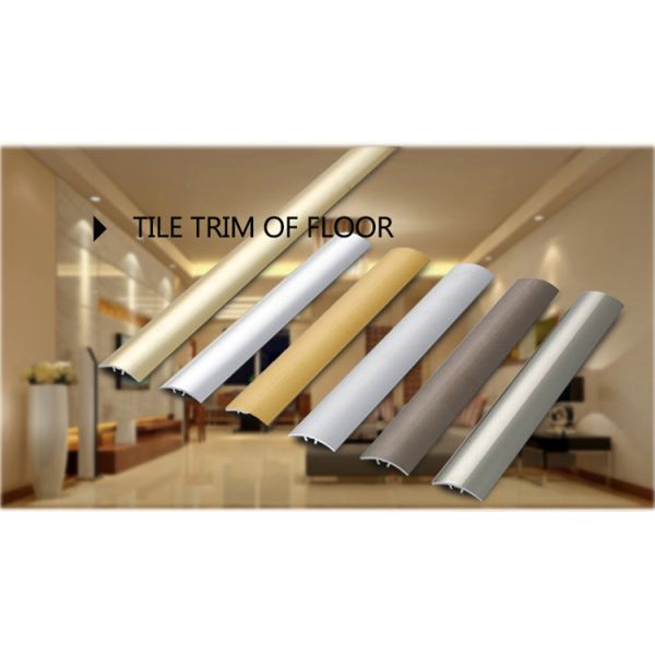 Aluminum tile trim accessories for Balconies & Terraces