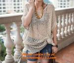Summer Style Women Beach Wear in Women's Cover up Handmade Knitted Crochet