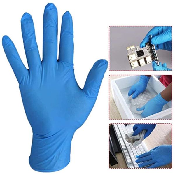 Household Nitrile XL 4.0g Disposable Protective Gloves