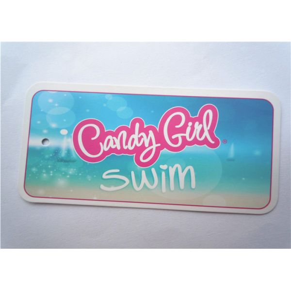 Printed Paper Tag Fabric Woven Clothing Labels Custom Apparel Tags And Labels Lightweight
