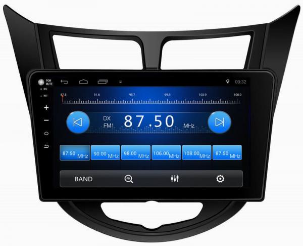 Ouchuangbo car gps nav stereo for Hyundai Verna 2010 with radio stereo bluetooth music androi 8.1 system