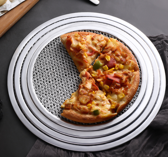 Aluminum Pizza Baking Disk 6-18 Inch High Strength Rustproof