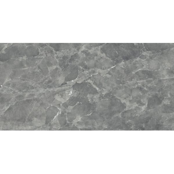 Indoor Bathroom Big Size Polished Glazed Grey Ceramic Floor Tile