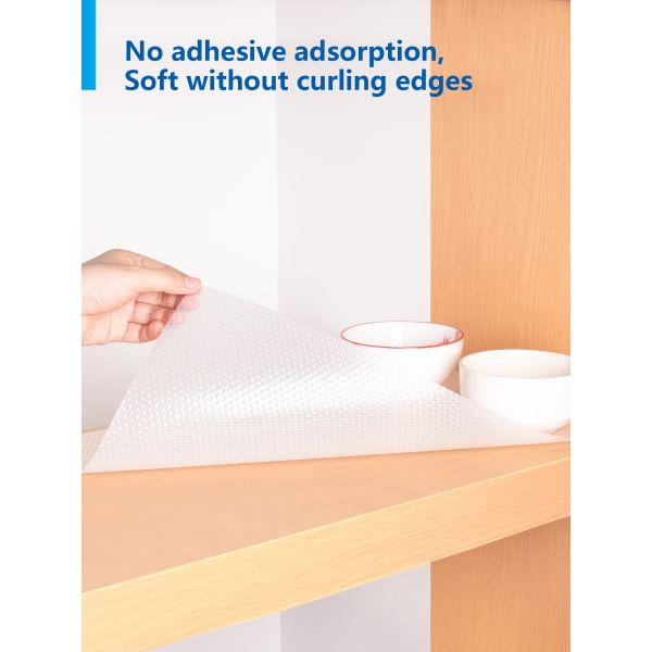 Countertop and Fridge Shelf Liner Grey Diamond Pattern with 220gsm-650gsm Gram Weight