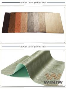 Cheap 0.5mm Smooth Texture Synthetic Leather Fabric Covering Material wholesale