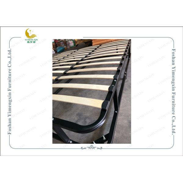 Double Deck Iron Bed Frame With King Or Queen Size , Knock Down Bed Frame