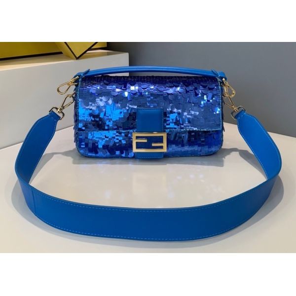 Bead Piece Decoration Bling Bag Unque Shine Cross-Body Bag Baguette Bag