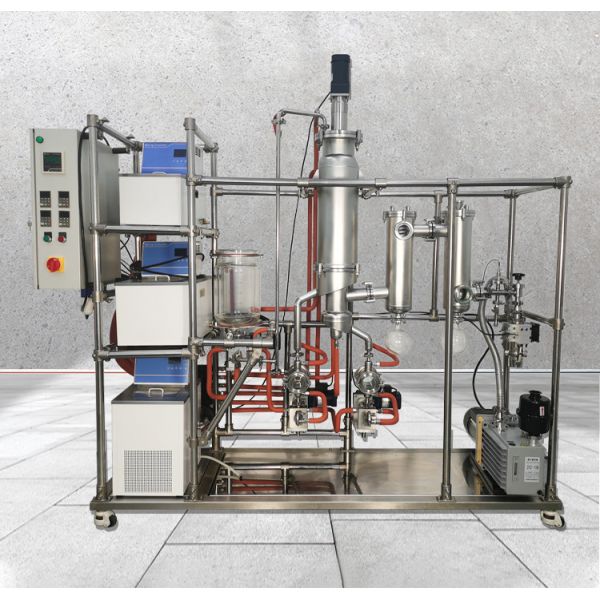 316 Wiped Film Distillation Equipment Stainless Steel Evaporator Molecular
