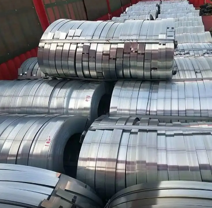 Hot Dip Galvanized Steel Strip ISO9001 AISI 0.12mm-0.2mm Q195 Q235