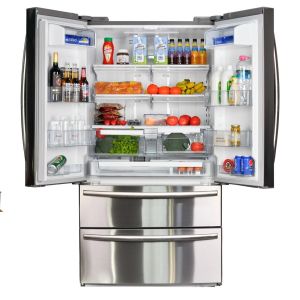 Three Temperature French Fridge Freezer Highly Moisture Retention Technology