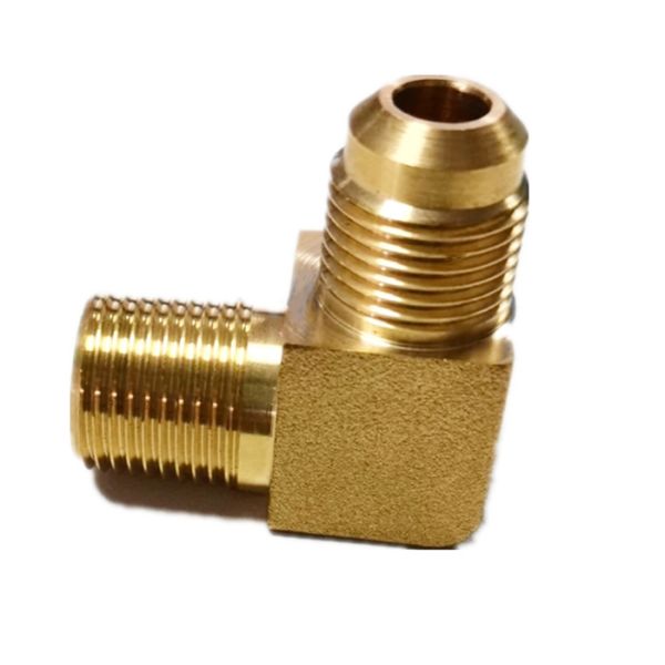 3/8" NPT Male * 3/8'' Flare Brass Elbow 90 Degree Garden Hose