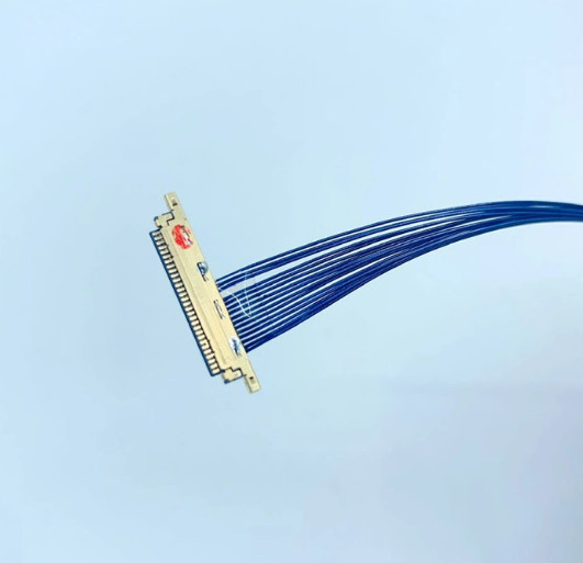 30 Pin Micro Coaxial Cable 0.5mm , 40awg LVDS Coaxial Cable