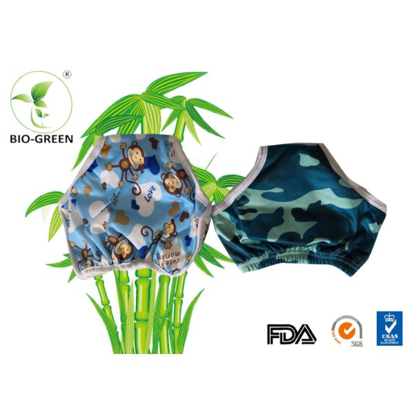 Machine Wash Cloth Diaper Training Pants , Reusable Training Pants For Toddlers