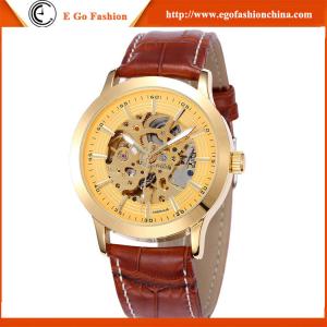 China SH33 Made in China Watch Fashion Gold Plate Watch Luxury Retro Watch Mechanical Watch Man on sale