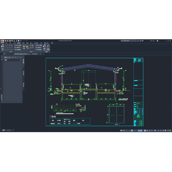 Aluminum Alloy Window Prefab Steel Construction Agricultural Building for Cattle Barn
